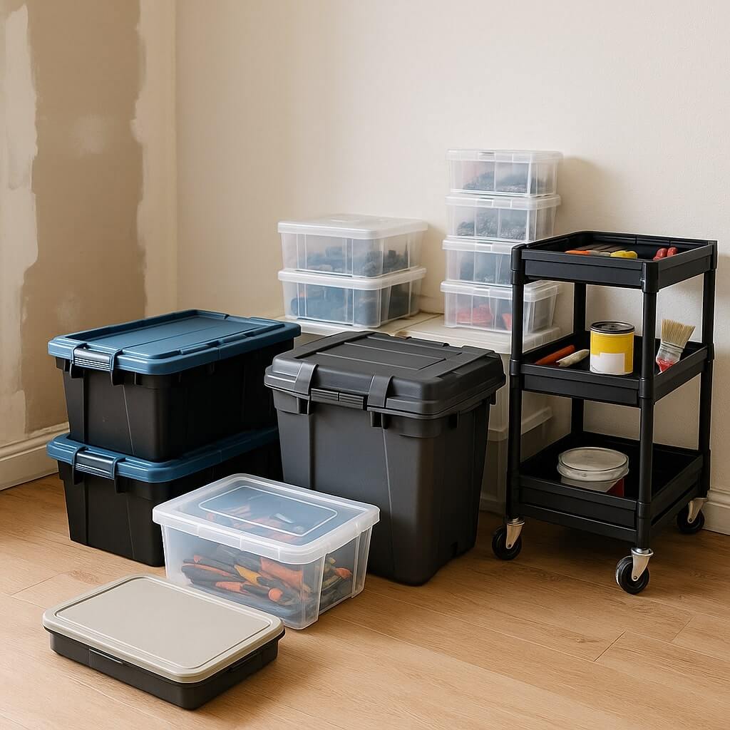 storage containers for home renovation