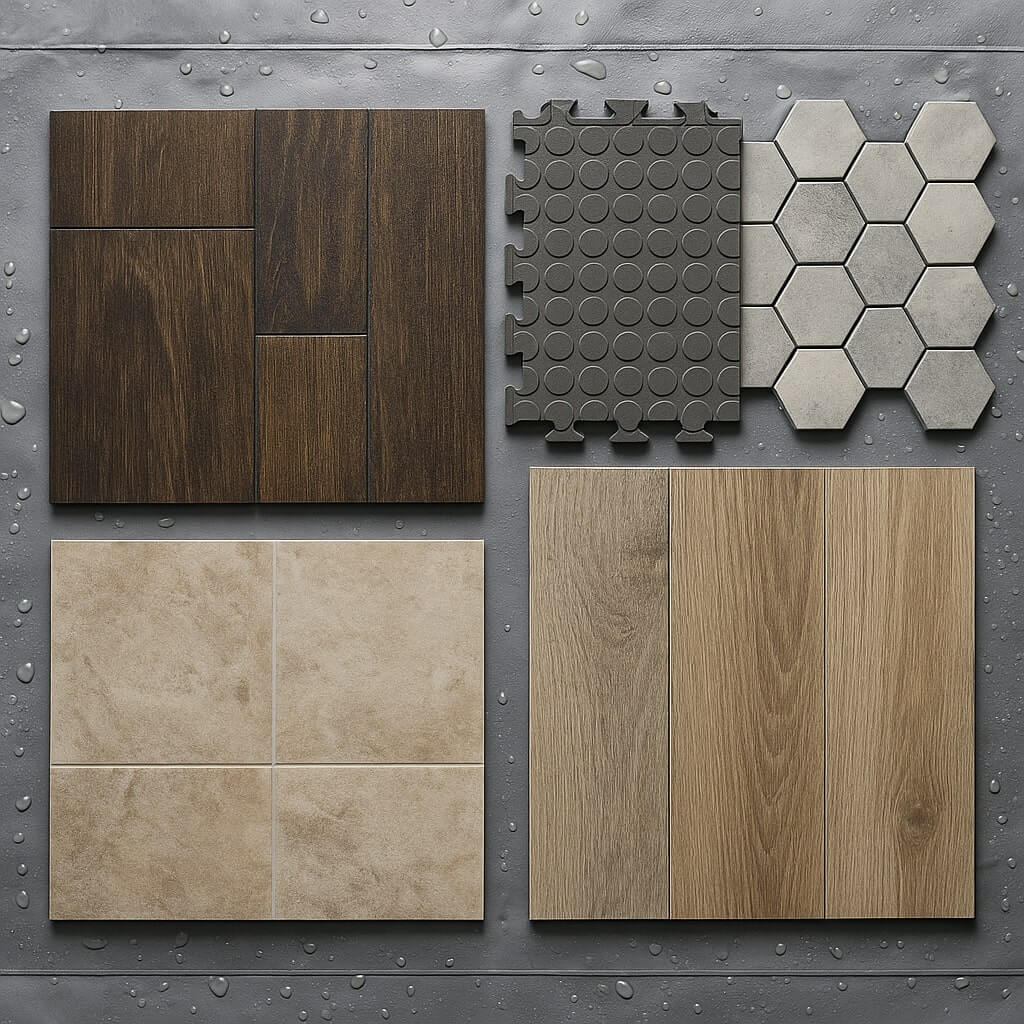 5 Must-Have Waterproof Tiles for Durable Basement Floors