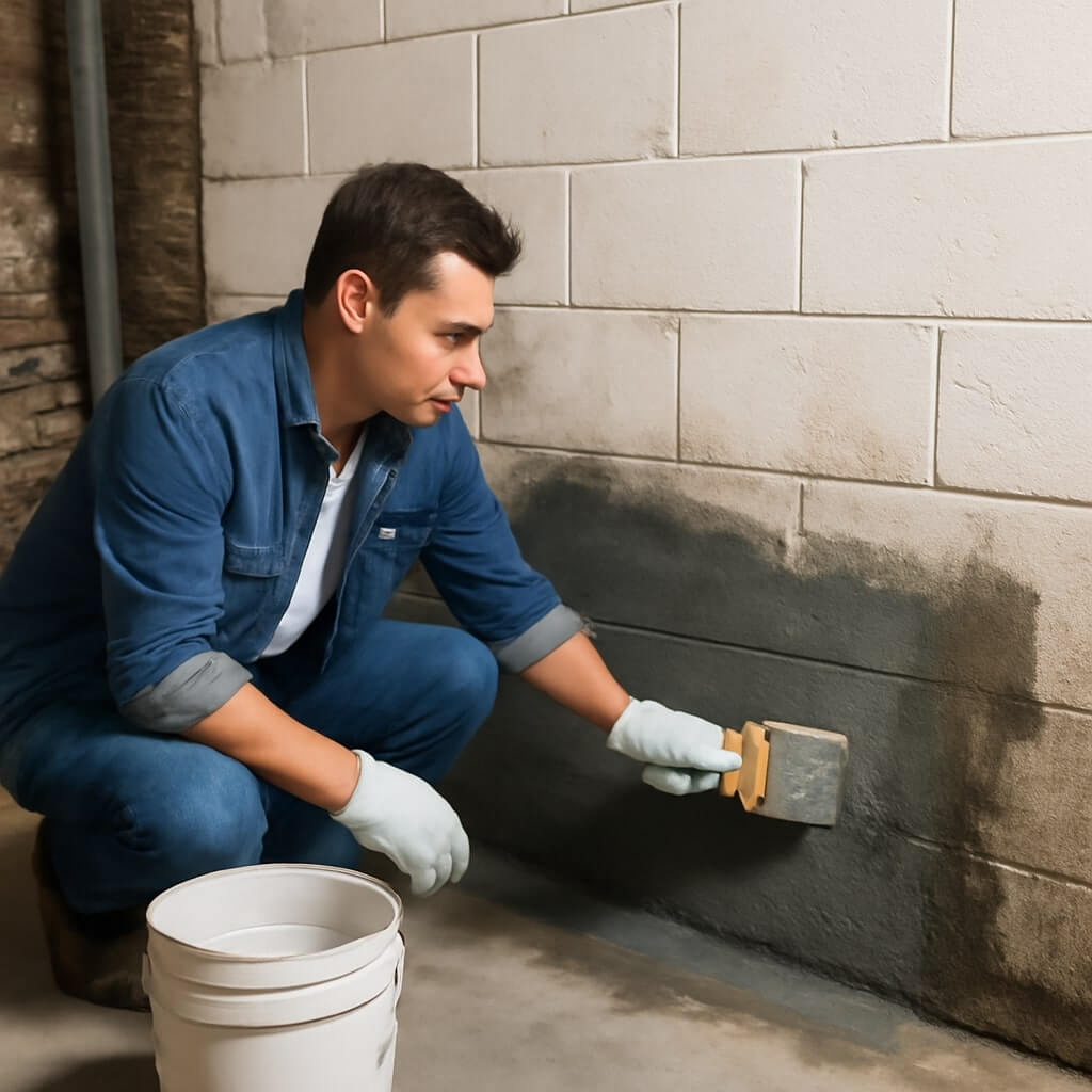 5 Affordable Inexpensive Methods for DIY Basement Waterproofing