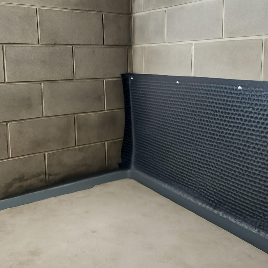 Considerations for Choosing an Interior Basement Waterproofing Membrane