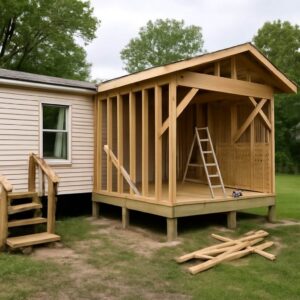 How to Expand Your Mobile Home With an Addition